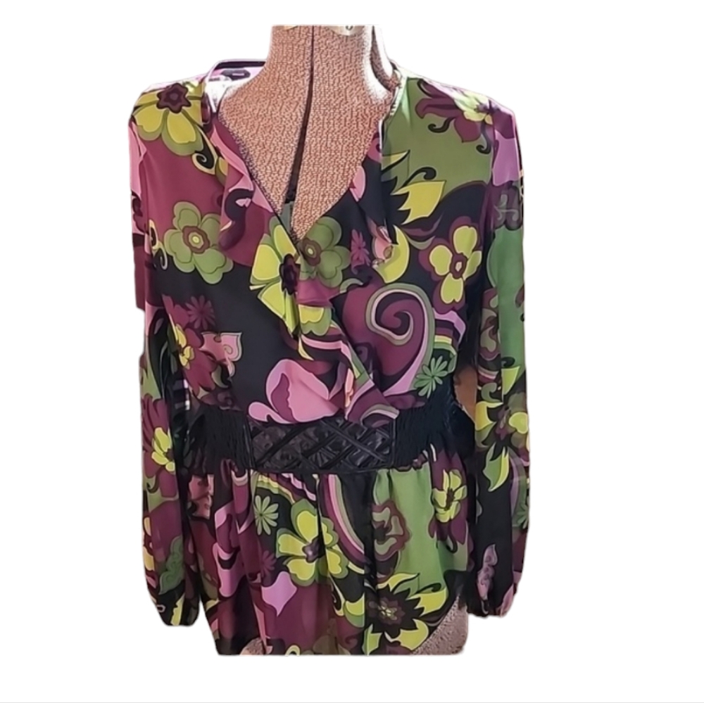 Bisou Bisou top Women's Size Large